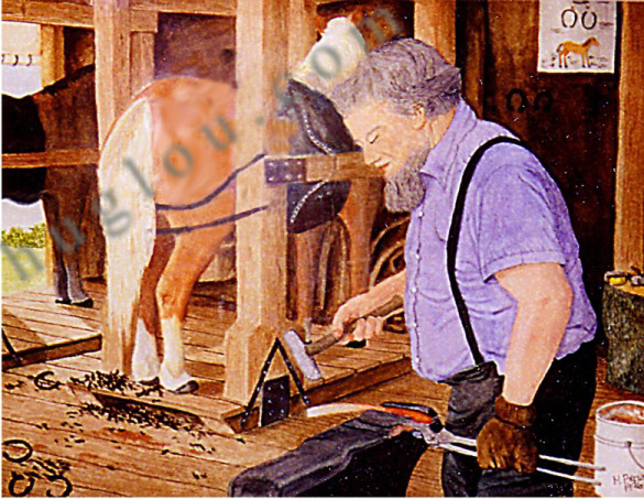 AMISH BLACKSMITH